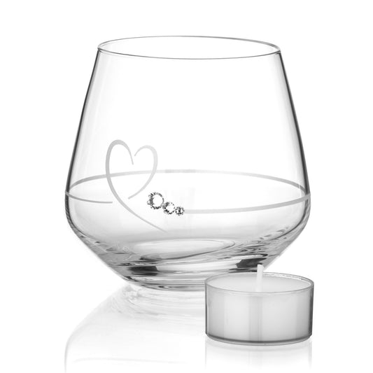 Petit votive with tealight - gift box S/1