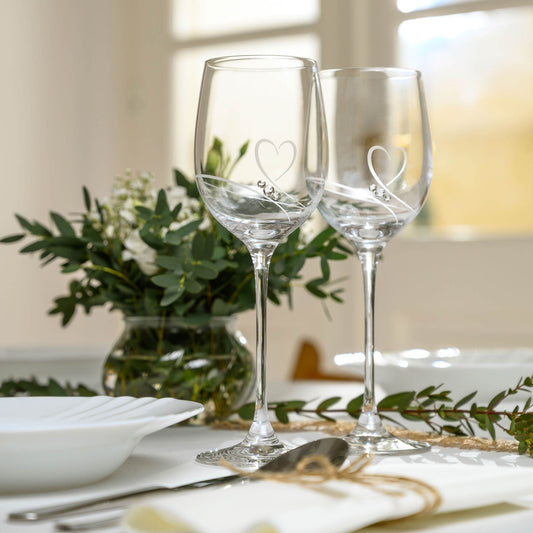 Romance wine glasses - Elixir S/2